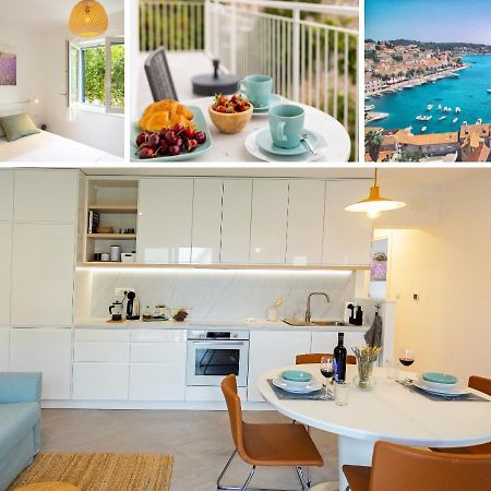 Jesliving Hvar - 2 Bedroom Elegant Apartment With Sea View In Historic Center Of 赫瓦尔 外观 照片