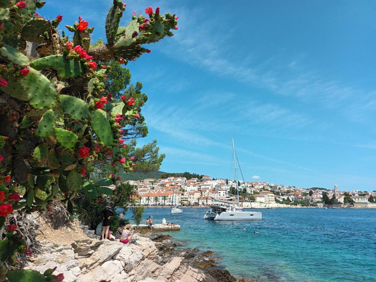 Jesliving Hvar - 2 Bedroom Elegant Apartment With Sea View In Historic Center Of 赫瓦尔 外观 照片